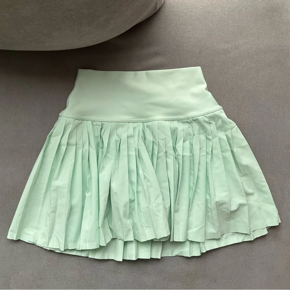 Alo Yoga Grand Slam Tennis Skirt Spearmint XXS